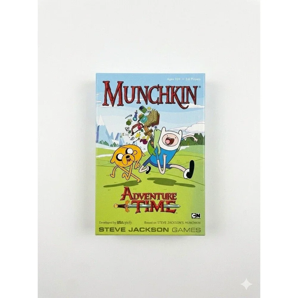 Munchkin Adventure Time Card Game Complete Steve Jackson Games USAopoly Complete